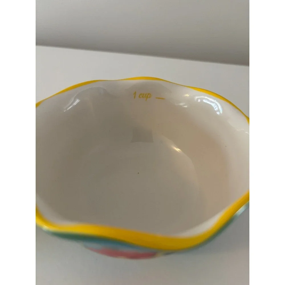 Pioneer Woman Nesting Measuring Cups Bowls Floral Pattern 4 Piece